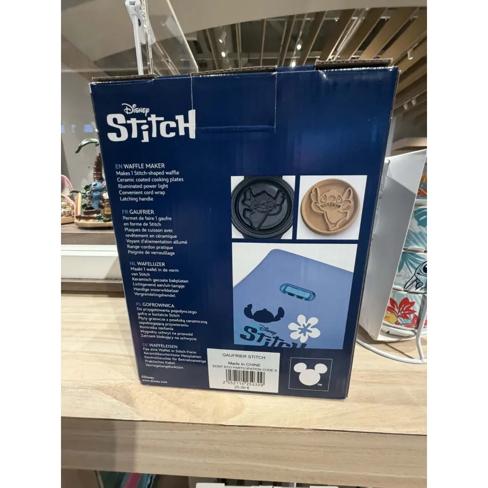 Disney waffle maker Stitch Disneyland Paris