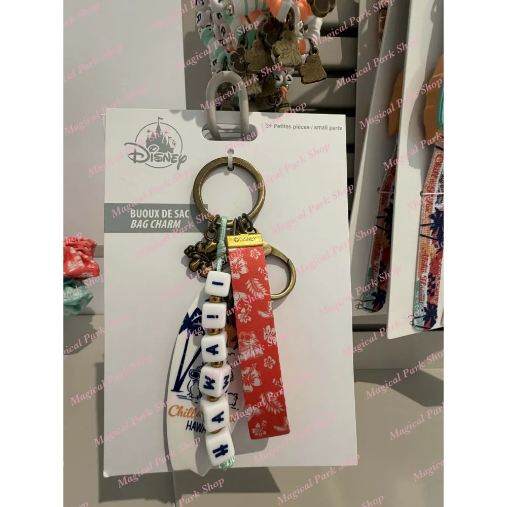 PORTE CLE STITCH HAWAII CHILL AND RELAX DISNEYLAND PARIS