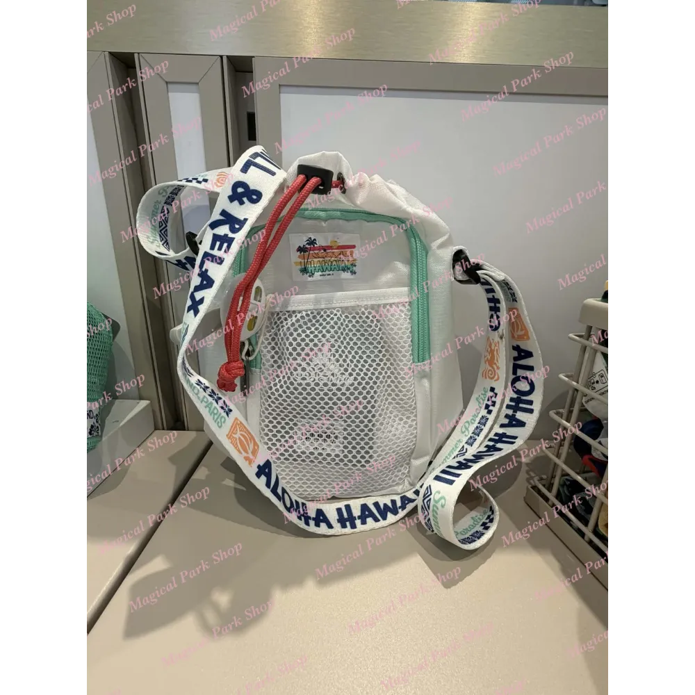 POCHETTE A BANDOULIERE STITCH CHILL AND RELAX DISNEYLAND PARIS