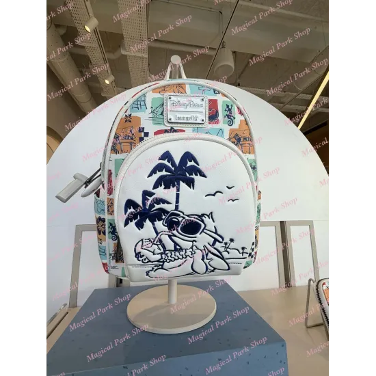 SAC A DOS LOUNGEFLY STITCH HAWAII CHILL AND RELAX DISNEYLAND PARIS