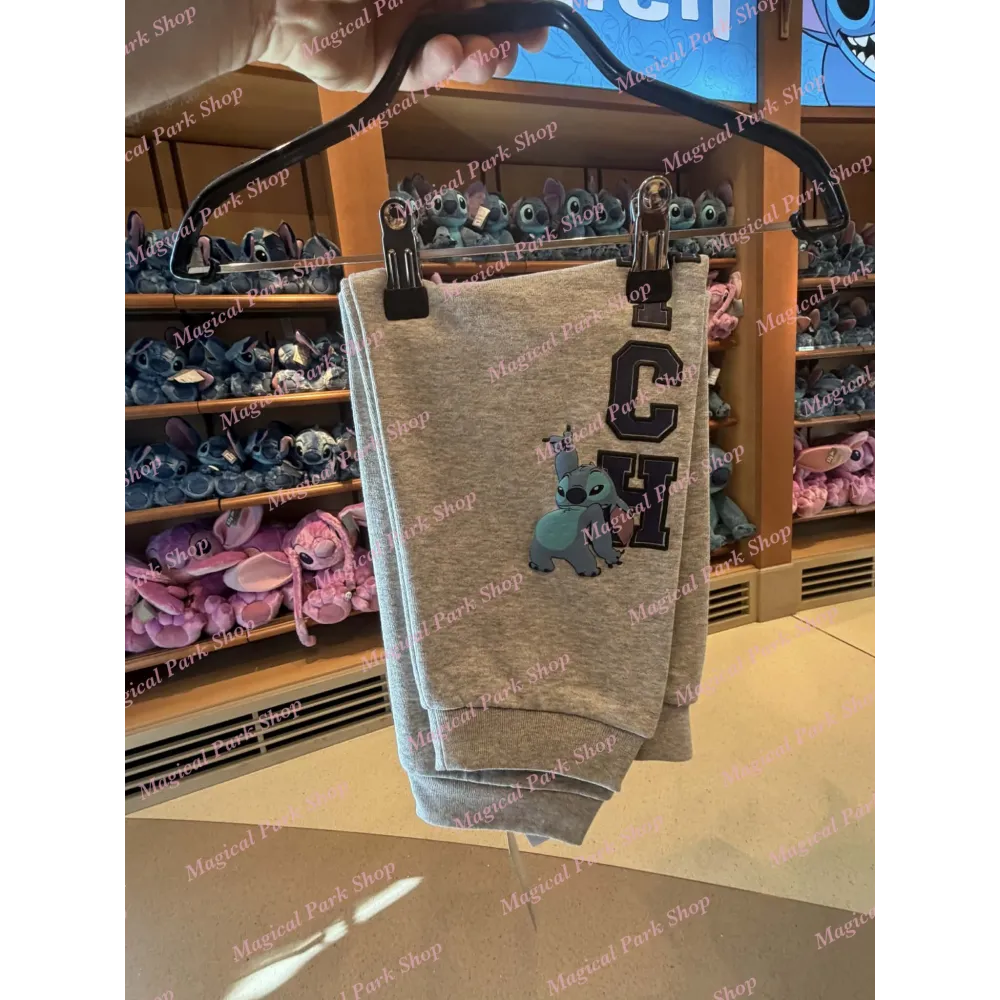 BAS DE JOGGING ENFANT GRIS STITCH DISNEYLAND PARIS