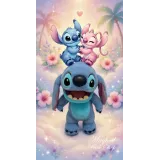 Peluche Interactive Stitch ou Angel Disney – Puppetronics Chatty Stitch / Angel