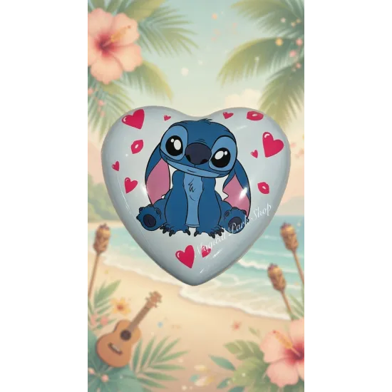 Caja corazón de chocolate Stitch & Angel Disney – Dulces Lilo & Stitch
