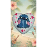Caja corazón de chocolate Stitch & Angel Disney – Dulces Lilo & Stitch