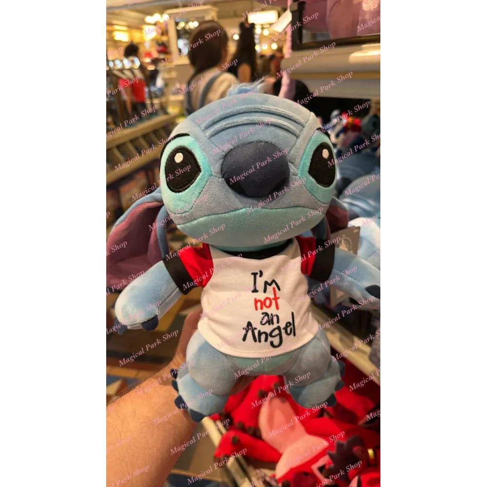 Stitch Plush “I’m not an Angel” Disney – Lilo & Stitch Plush