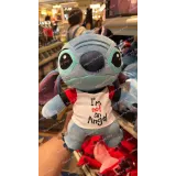 Stitch Plush “I’m not an Angel” Disney – Lilo & Stitch Plush