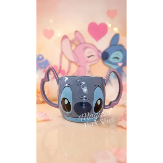 Stitch Mug with Ear Handles – Original Disney Mug