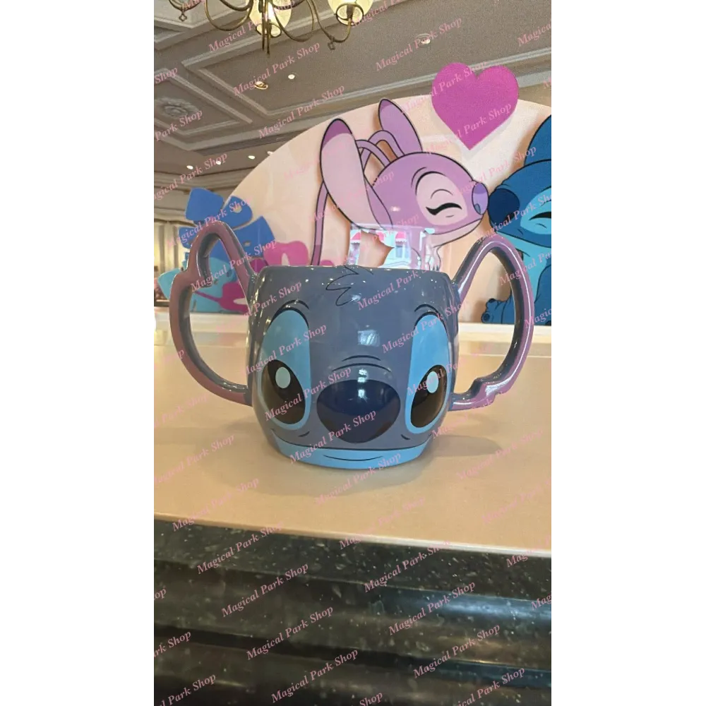 Taza Stitch con asas de orejas – Taza Disney original