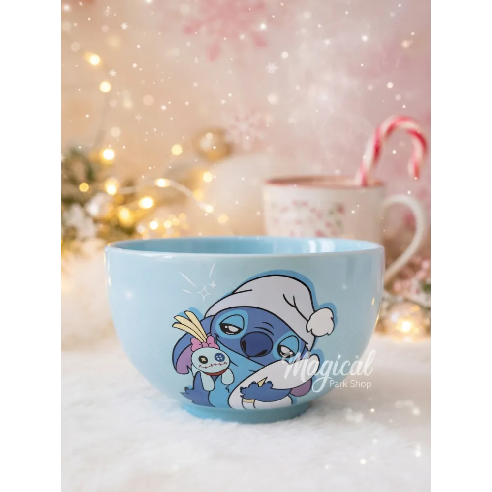 Stitch Morning Bowl with Scrump – Disney Lilo & Stitch Bowl