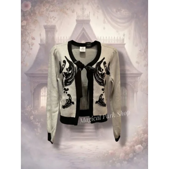 Gothic Style Cardigan with Phantom Manor Patterns Disneyland Paris