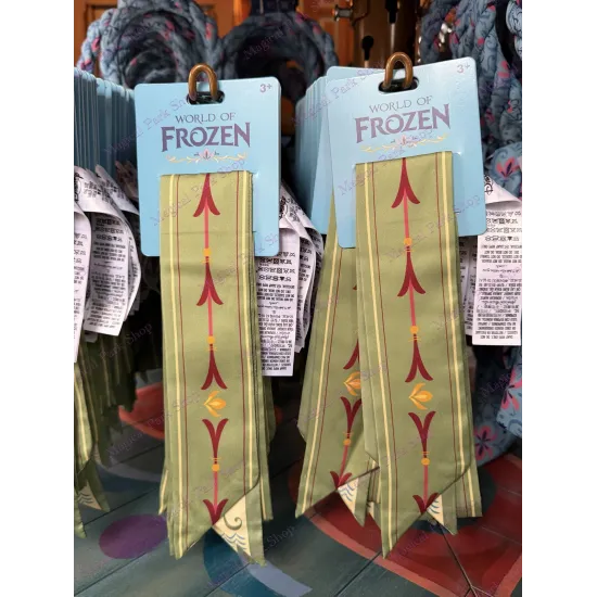 Zum Binden Schleife für Haare grün– Haarschmuck WORLD OF FROZEN