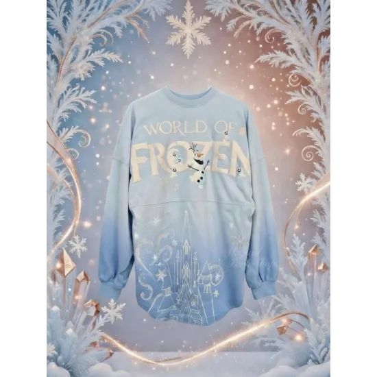 Spirit Jersey Adult Frozen Olaf – World of Frozen Disneyland Paris