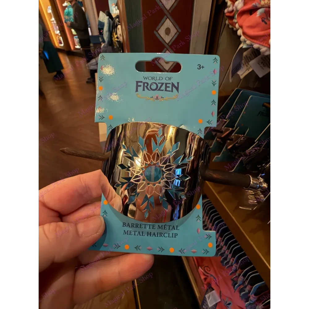 Haarklammer aus Metall "Elsas Schneeflocke" - World of Frozen Disney