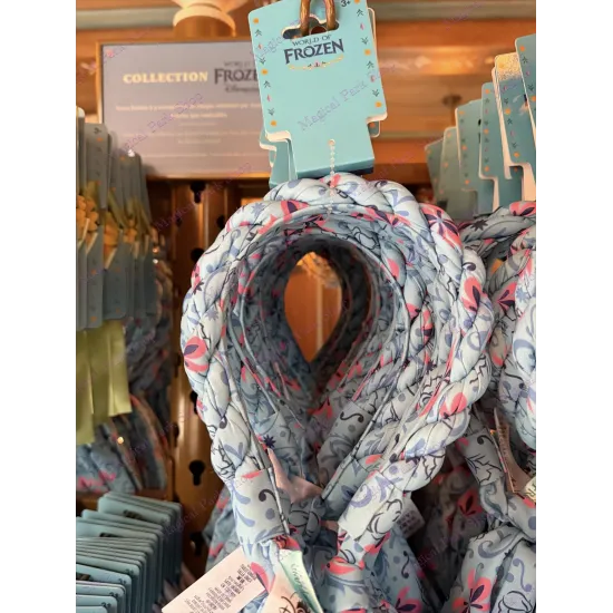 Diadema Trenzada "World of Frozen" con Cintas - Colección Oficial World of Disney