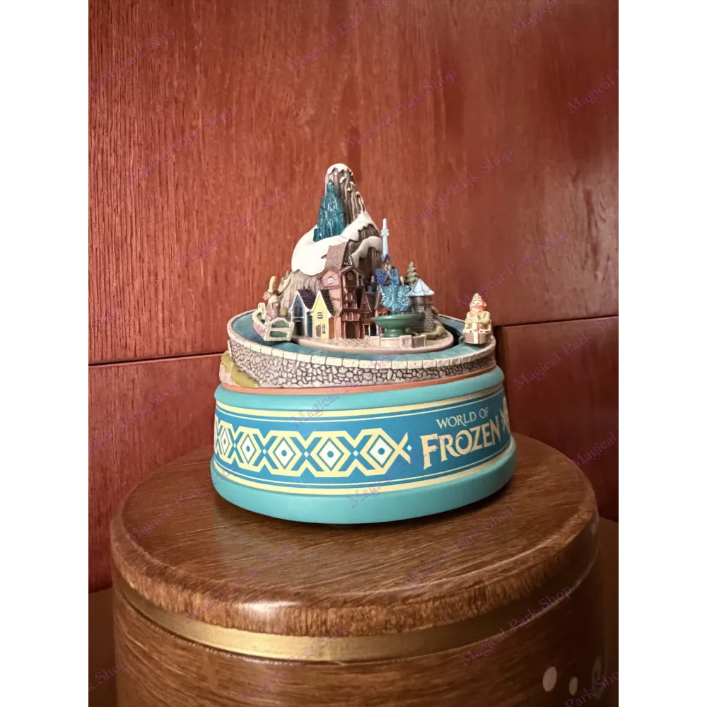 Musik-Figur World of Frozen – Miniatur-Dekoration von Arendelle | World of Frozen Kollektion Disneyland Paris