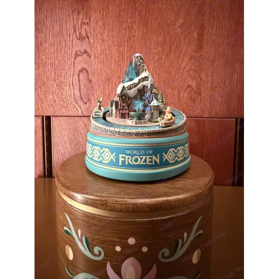 Musik-Figur World of Frozen – Miniatur-Dekoration von Arendelle | World of Frozen Kollektion Disneyland Paris