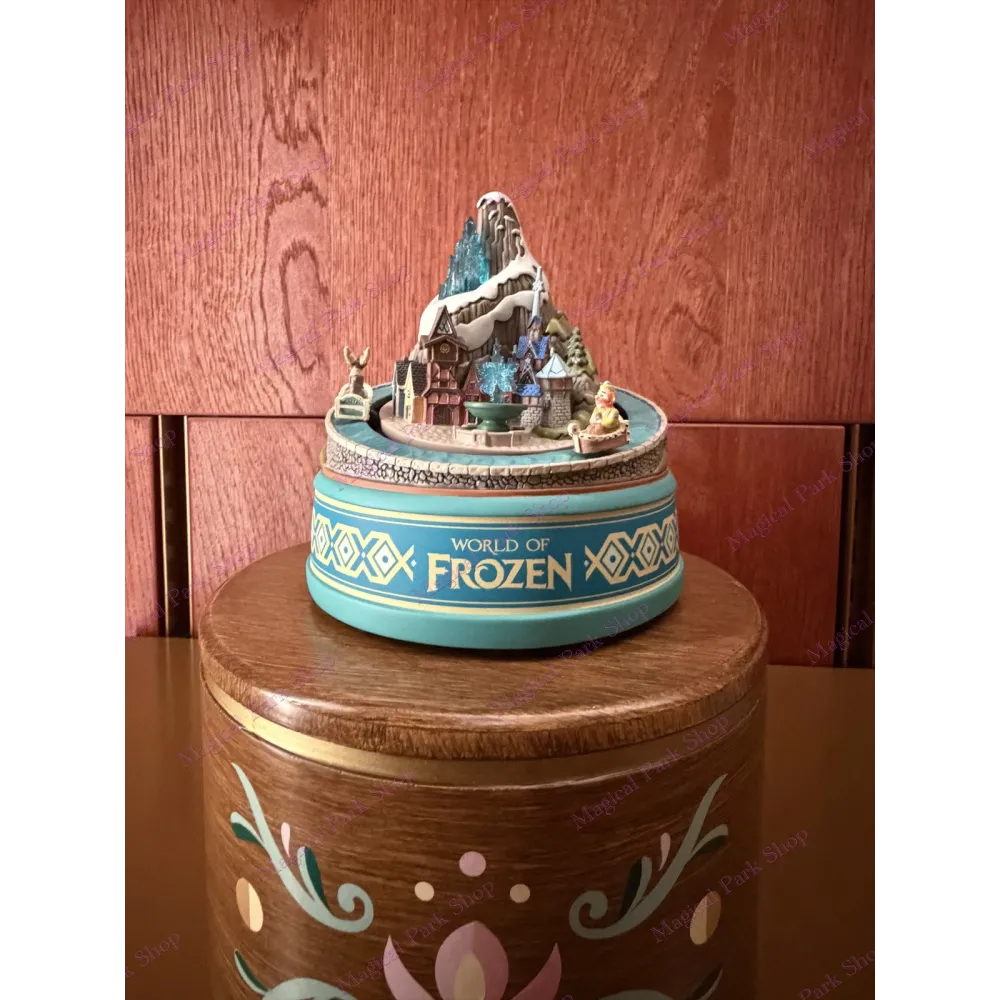Musik-Figur World of Frozen – Miniatur-Dekoration von Arendelle | World of Frozen Kollektion Disneyland Paris