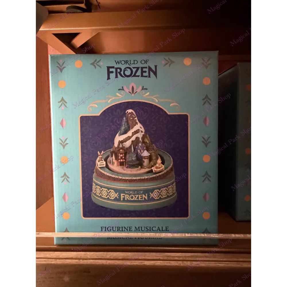 Musik-Figur World of Frozen – Miniatur-Dekoration von Arendelle | World of Frozen Kollektion Disneyland Paris