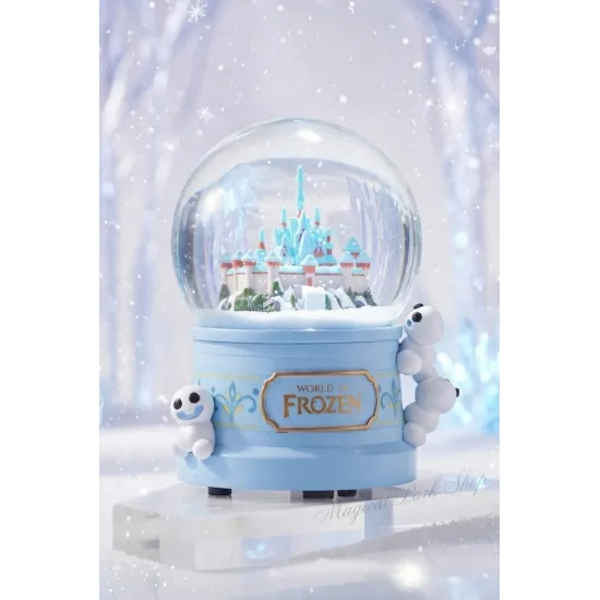 Musical Snow Globe- Snowglobe World of Frozen – Arendelle Castle | World of Frozen Figurine Disneyland Paris
