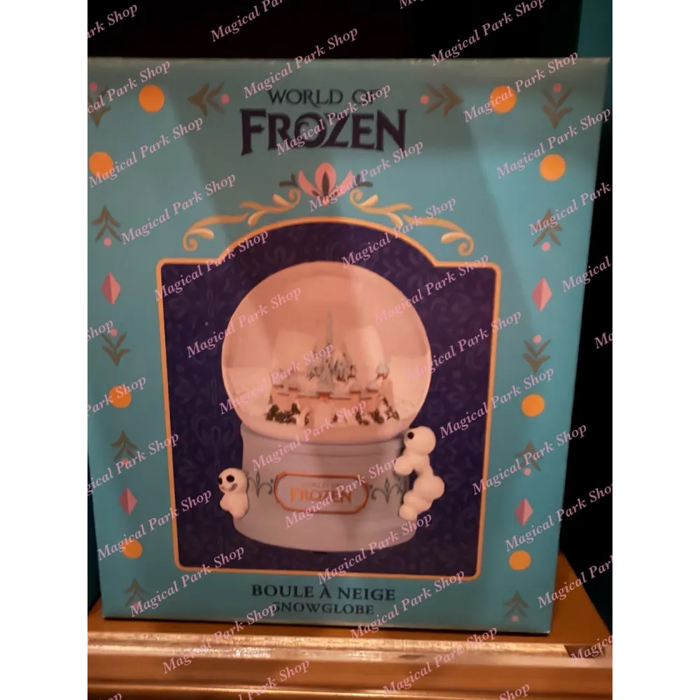 Musikalische Schneekugel- Snowglobe World of Frozen – Schloss Arendelle | World of Frozen Figur Disneyland Paris