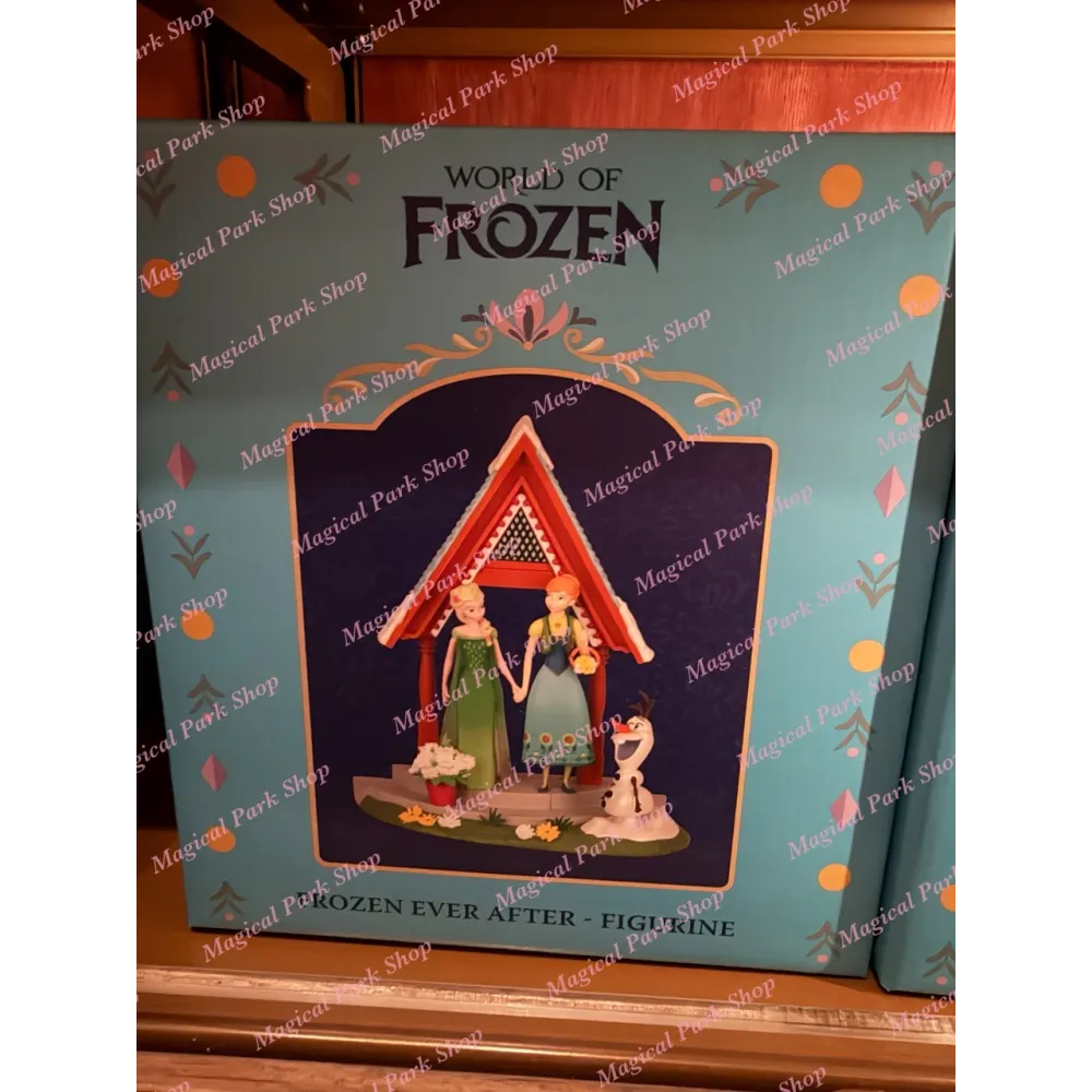 Figura Disney de Anna, Elsa y Olaf "In Summer" – World of Frozen Disneyland Paris