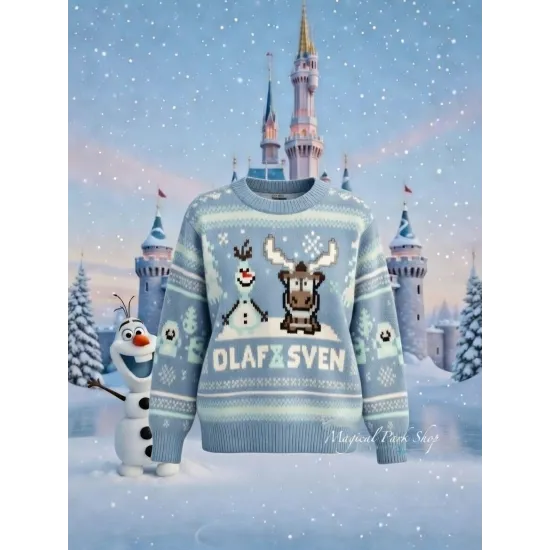 Kids’ Sweater Olaf & Sven – World of Frozen Disneyland Paris