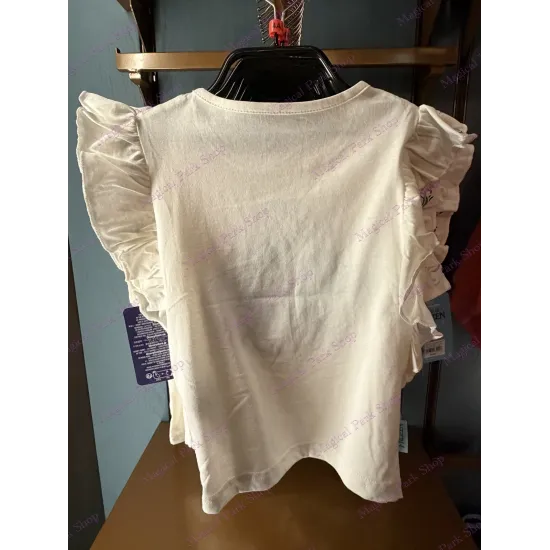 Camiseta Infantil Anna & Elsa Flores – World of Frozen Disneyland Paris