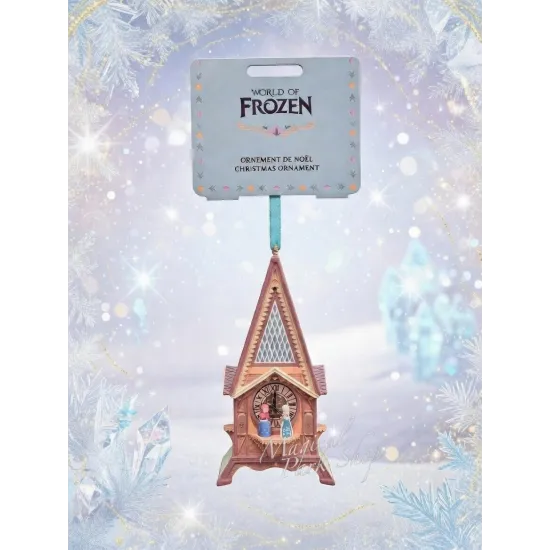 Cuckoo World of Frozen Christmas Ornament – Disney Arendelle Decoration