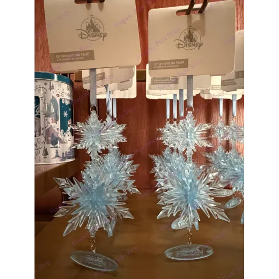 Ornement Flocon Frozen – Décoration Noël Disney