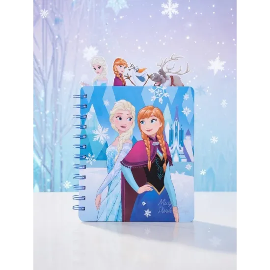 World of Frozen Spiral Notebook with Character Dividers – Disneyland Paris