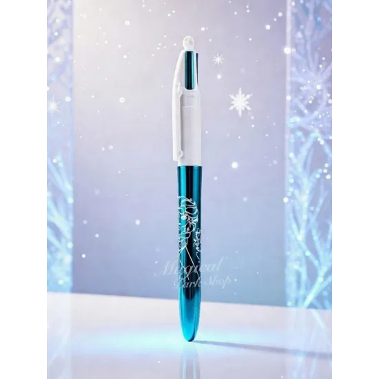 Stylo Bic 4 Couleurs World of Frozen – Disney Paris