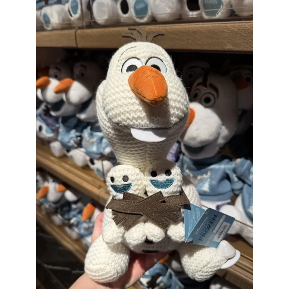 Peluche Olaf Tejido a Mano – World of Frozen Disneyland Paris