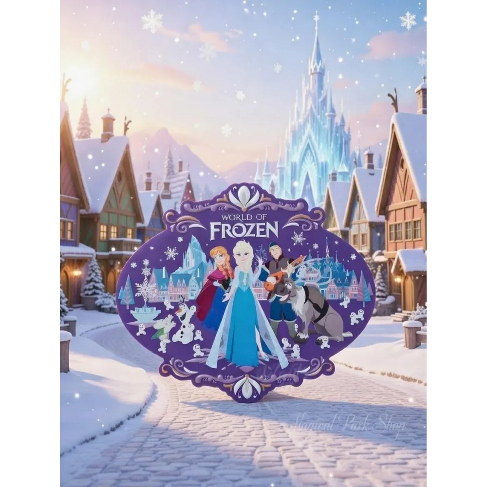 Magnet Anna Elsa Frozen – World of Frozen Disneyland Paris