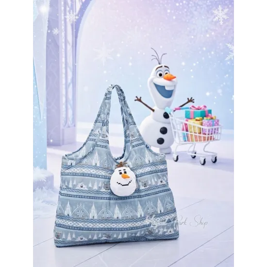 Foldable Olaf Eco Bag – World of Frozen Disneyland Paris