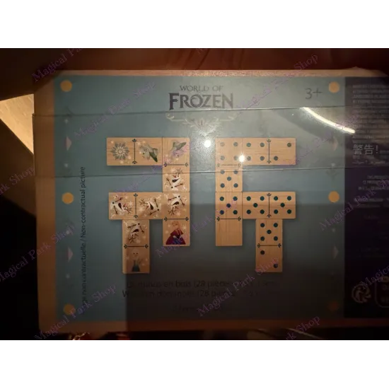 Juego de Dominó Frozen de Madera – World of Frozen Disneyland Paris