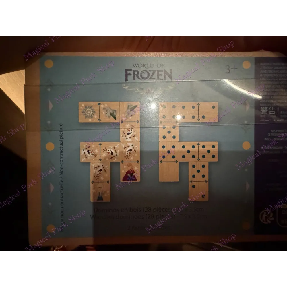 Juego de Dominó Frozen de Madera – World of Frozen Disneyland Paris