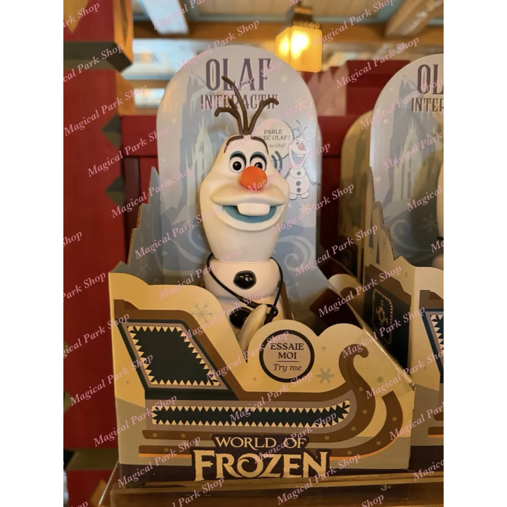 Interaktiver Schulter-Olaf – Sprechende Figur World of Frozen Disneyland Paris