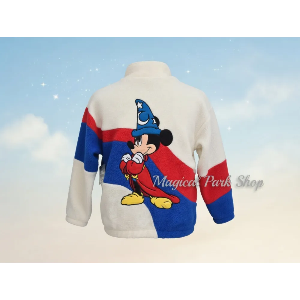 Sherpa Fleece Jacket Mickey The Sorcerer’s Apprentice – Disneyland Paris