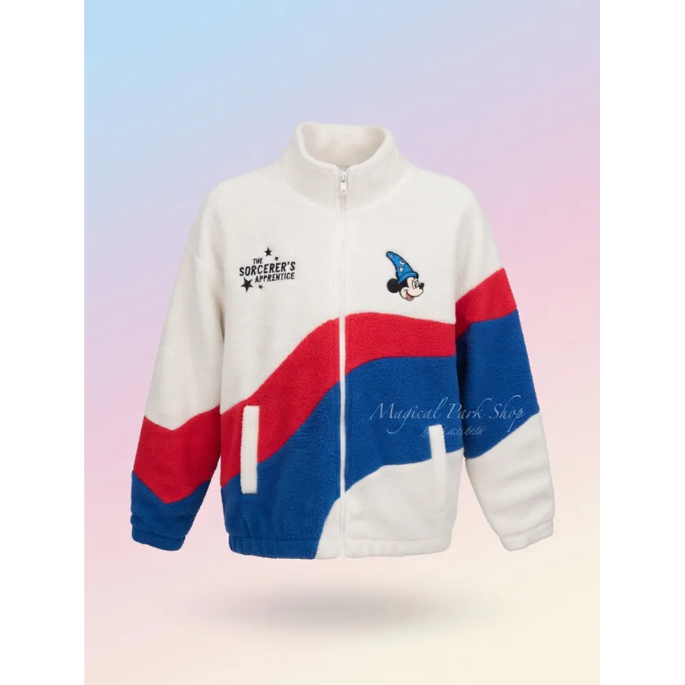 Sherpa Fleece Jacket Mickey The Sorcerer’s Apprentice – Disneyland Paris