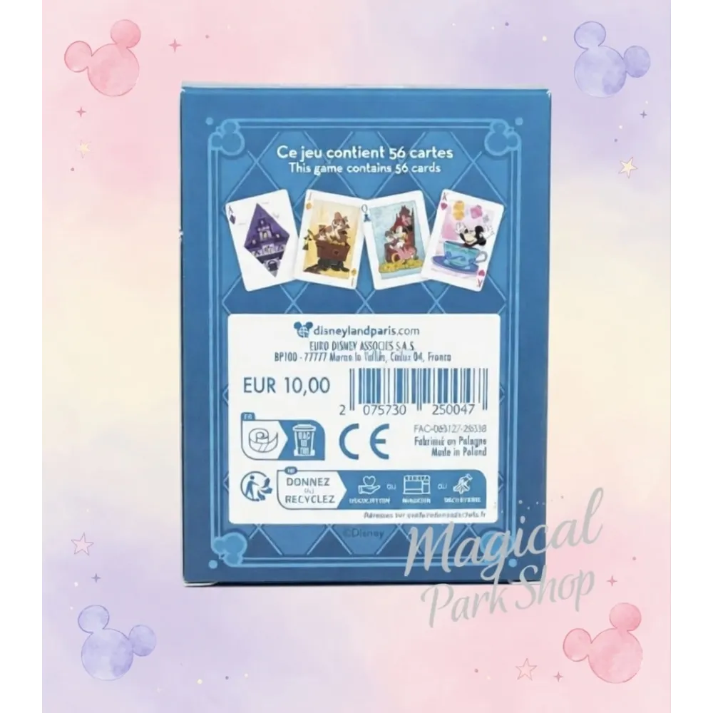 Jeu de Cartes Disney – Disneyland Paris