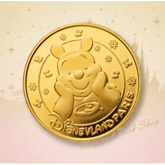 Disneyland Paris Souvenir Coin – Attractions & Disney Characters Collection