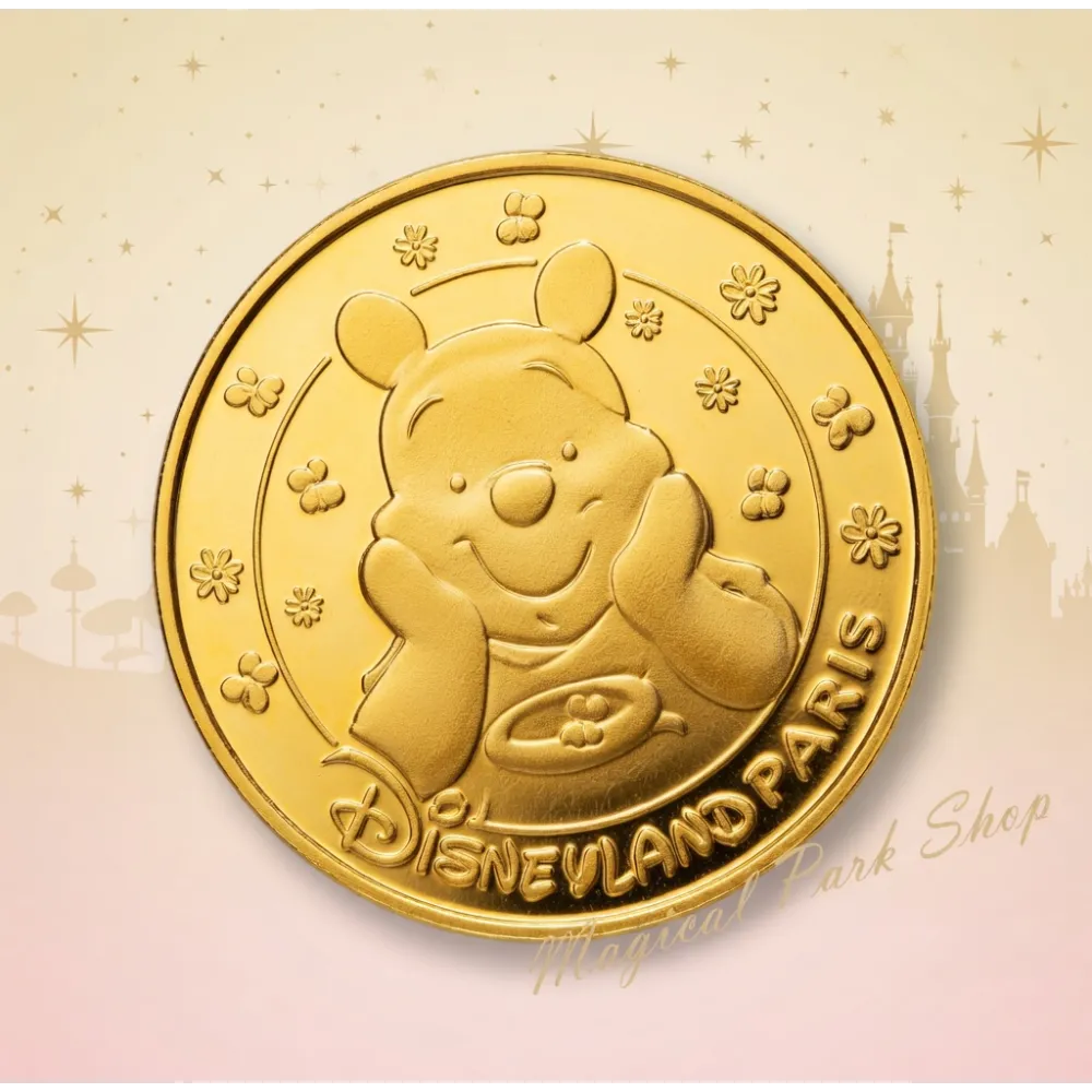 Disneyland Paris Souvenir Coin – Attractions & Disney Characters Collection