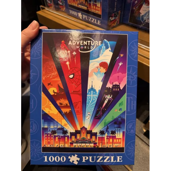 Puzzle Disneyland París 1000 piezas – Adventure World