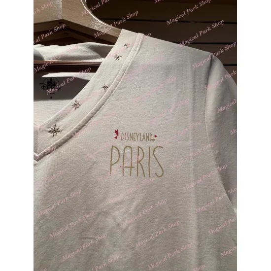 Camiseta cuello V Marie Aristocats Disneyland Paris – Camiseta Disney mujer