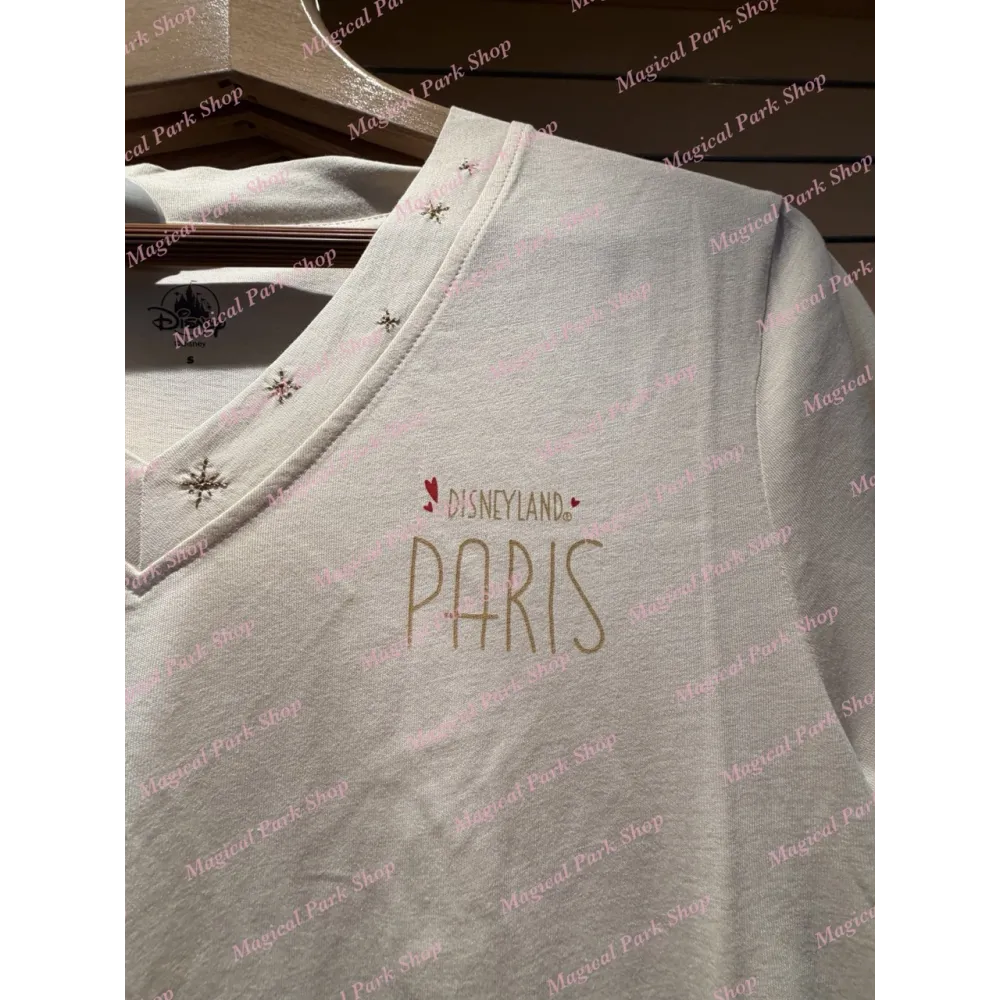 T-Shirt mit V-Ausschnitt Marie Aristocats Disneyland Paris – Disney Damen-T-Shirt