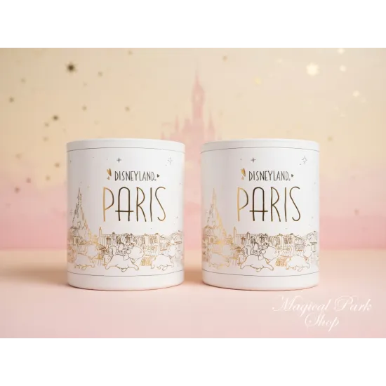 Aristocats Disneyland Paris candle holder – Decorative Disney Paris candle, gold