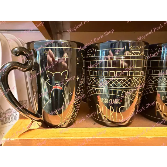 Aristocats black mug Disneyland Paris – Elegant Disney Marie mug