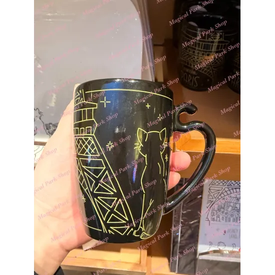 Taza Aristogatos negra Disneyland Paris – Taza Disney Marie elegante