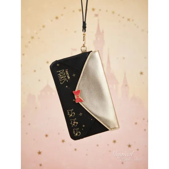 Pochette Aristochats Disneyland Paris – Pochette Disney Marie noir et doré