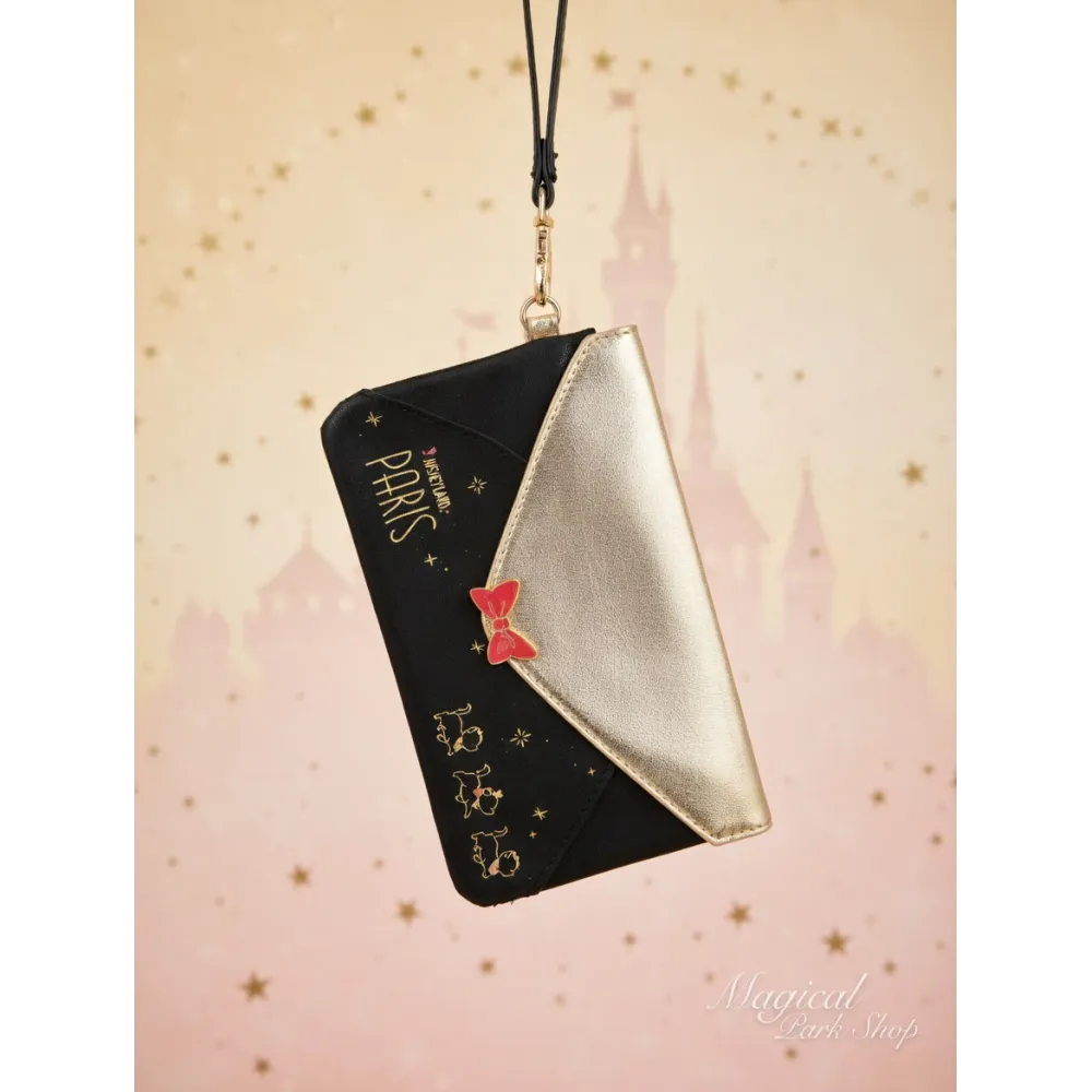 Pochette Aristochats Disneyland Paris – Pochette Disney Marie noir et doré